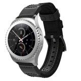 For Garmin Vivoactive 4, Venu 2/3 & Forerunner 255/255M/265 | Black Canvas Adventurer® Strap