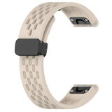 22mm Garmin Watch Strap | Folding Clasp Silicone Sports | 10 Colours Available