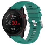 18mm Garmin Watch Strap | Pine Green Grained Silicone
