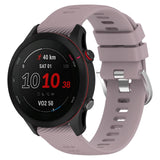 18mm Garmin Watch Strap | Roland Purple Grained Silicone