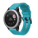20mm Small Garmin Watch Strap | Grained Silicone | 12 Colours Available