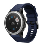 20mm Small Garmin Watch Strap | Grained Silicone | 12 Colours Available