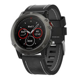 26mm Garmin Watch Strap | Prominent Leather | 2 Colours Available