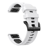 26mm Garmin Watch Strap | Silicone (Black Buckled) | 11 Colours Available