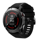 26mm Garmin Watch Strap | Silicone Sports | 12 Colours Available