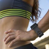 For Garmin Forerunner 30/35 | Black Silicone Strap