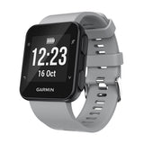 For Garmin Forerunner 30/35 | Grey Silicone Strap