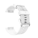 For Garmin Forerunner 30/35 | White Silicone Strap