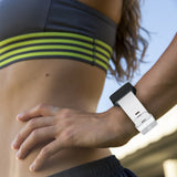 For Garmin Forerunner 30/35 | White Silicone Strap