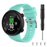 For Garmin Forerunner 45/45 Plus, Forerunner 45S & Swim 2 | Duck Green Silicone Strap