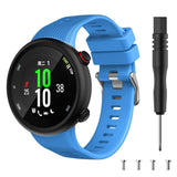 For Garmin Forerunner 45/45 Plus, Forerunner 45S & Swim 2 | Sky Blue Silicone Strap