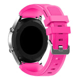 For Garmin Vivoactive 4, Venu 2/3 & Forerunner 255/255M/265 | Grained Silicone Strap | Barbie Pink