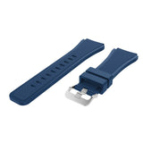For Garmin Vivoactive 4, Venu 2/3 & Forerunner 255/255M/265 | Grained Silicone Strap | Cyan Blue