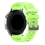 For Garmin Vivoactive 4, Venu 2/3 & Forerunner 255/255M/265 | Grained Silicone Strap | Green