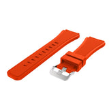 For Garmin Vivoactive 4, Venu 2/3 & Forerunner 255/255M/265 | Grained Silicone Strap | Official Orange