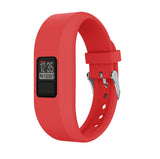 For Garmin Vivofit 3 | Plain Silicone Strap | Red
