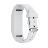 For Garmin Vivofit 3 | Plain Silicone Strap | White