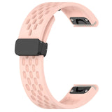 22mm Garmin Watch Strap | Folding Clasp Silicone Sports | 10 Colours Available